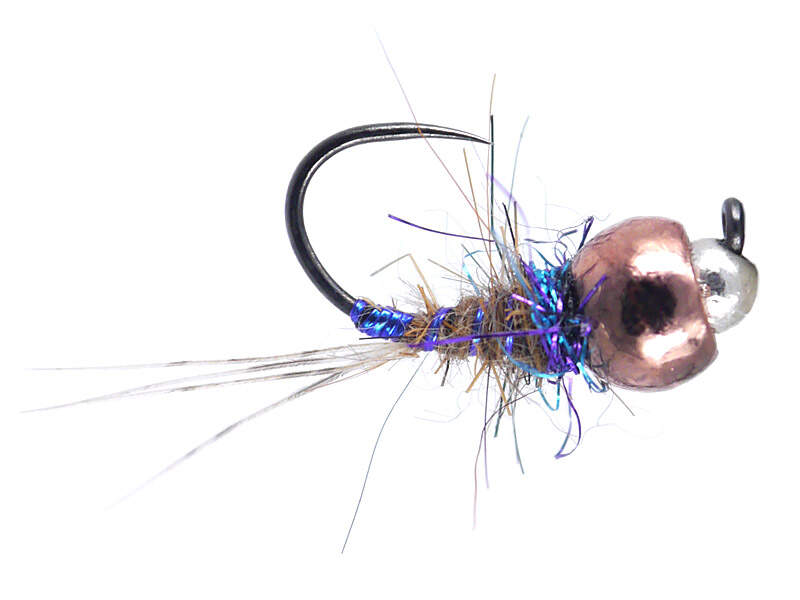 24 Nymphes De Pêche Assorties – Hameçons Sans Mort #14 Et #16 – Tends – Neuves