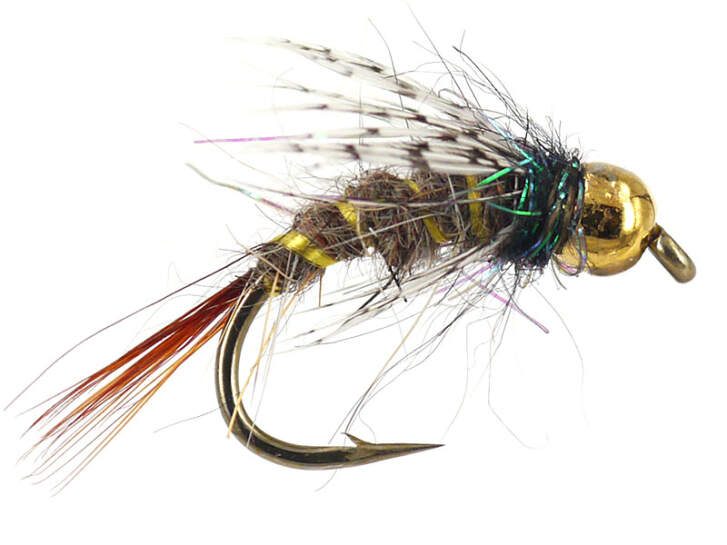 TG March Brown Variant Nymph 12