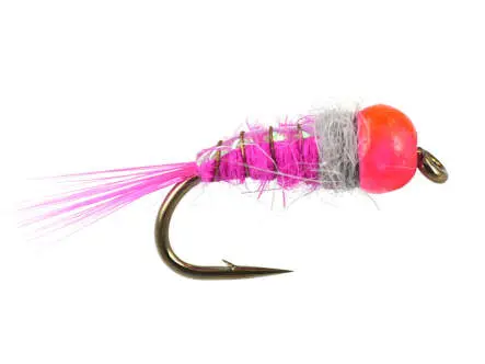 TG Tinsel Hot Pink Nymph 14