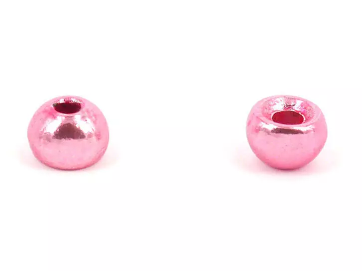 Billes tungstène - METALLIC PINK - 10 pcs.