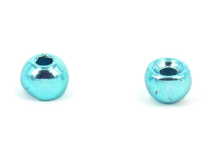 Billes tungstène - METALLIC LIGHT BLUE - 10 pcs.