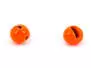 Billes tungstène avec fente - FLUO ORANGE - 10 pcs.