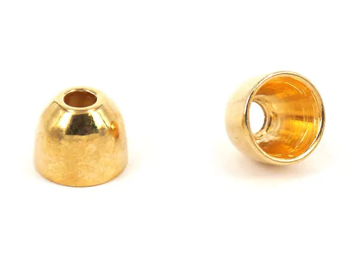 Casques laiton - OR - 25 pcs.