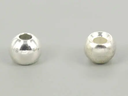 Billes laiton - ARGENT - 25 pcs. - 2,7 mm
