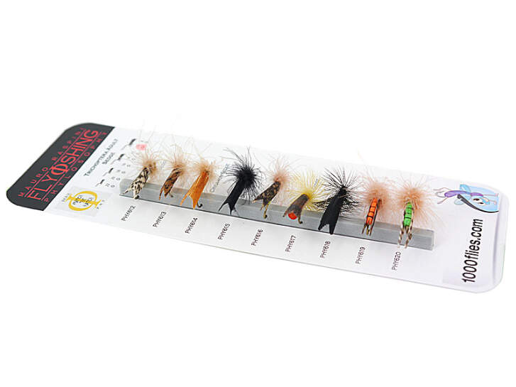 Set Trichoptera (Adult Sedge) - XL - 9 mouches