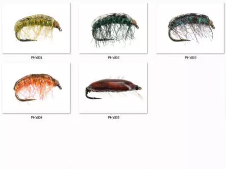 Set Crustacea (Gammarus & Asellus) - S - 10 mouches