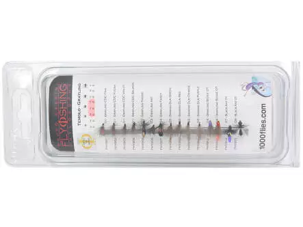 Set mouches Ombre - XS - 15 mouches