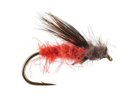 CDC Pupa Drifting - Orange