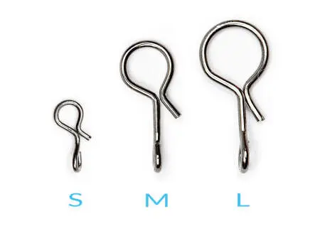 Fly snap OMEGA - 10 pcs. - L