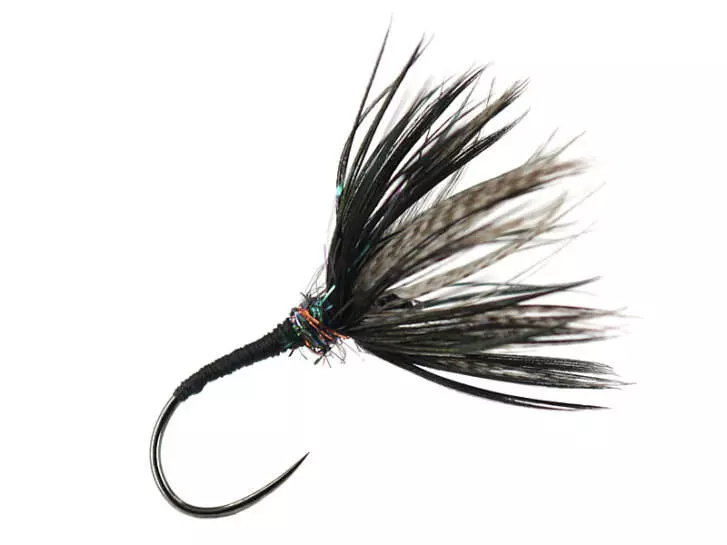 Sakasa Kebari Large Black Devil