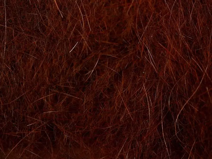 HARE DUBBING hotfly - 1 g - dark brown claret