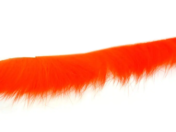 RABBIT ZONKER STRIPS hotfly - 2 pc. x 30 cm - fluo orange