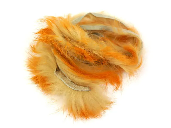 TWO TONE ZONKER STRIPS hotfly - 2 pc. x 35 cm - beige / orange