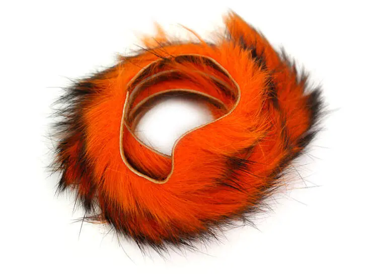 TWO TONE ZONKER STRIPS hotfly - 2 pc. x 35 cm - fluo orange / black