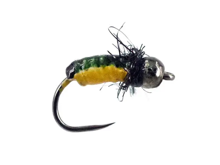 FC Small Nymph Green Yellow BL TG 14