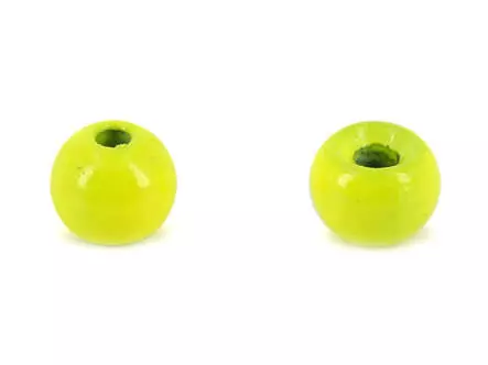 Billes tungstène - FLUO JAUNE - 10 pcs.