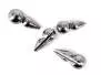 Corps tungstène plus bille - NOIR NICKEL - 10 pcs.