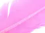 PLUME DE DINDE (TURKEY FEATHER) hotfly - 1 pcs. - pink