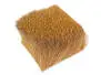 PEAU DE CHEVREUIL hotfly - 5 x 5 cm - beige