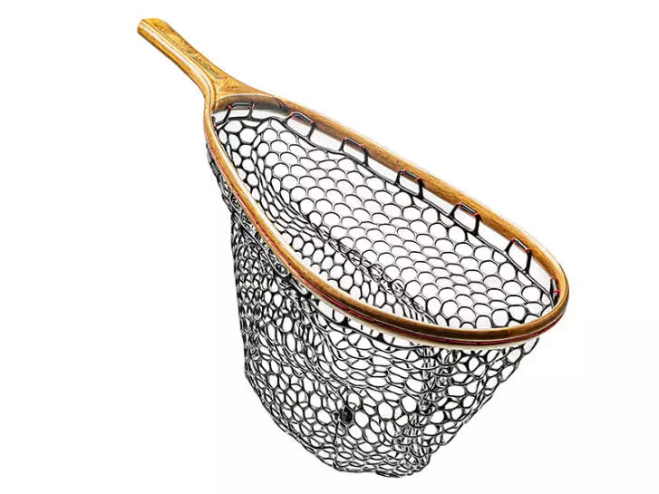 Epuisette en bois EXCELLENCE PROTECT - handmade in Italy - dark