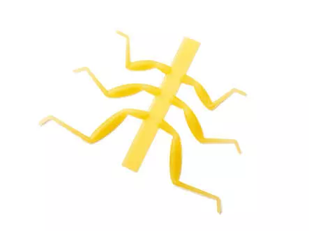 J:son Realistic Stonefly nymph legs - S2 - 12 pc. - yellow
