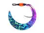 Wiggle Tail SDH Orange Rainbow - 1/0