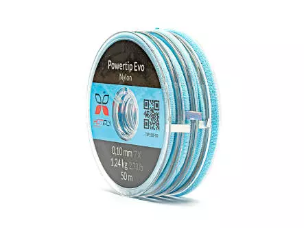 Fil nylon POWERTIP EVO - 50 m - 5 X - 0,14 mm
