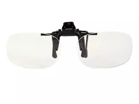 Clip-on loupe relevable MAGNIFYING