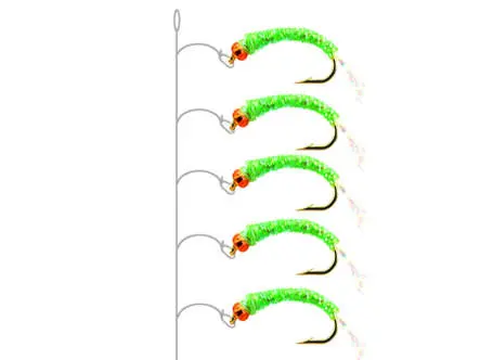 Gambe Alose feinte PEARL GREEN 14