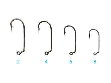 Hamecons hotfly JIG avec ardillon - 25 pcs.