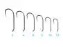 Hamecons hotfly STREAMER barbless - 25 pcs. - 6