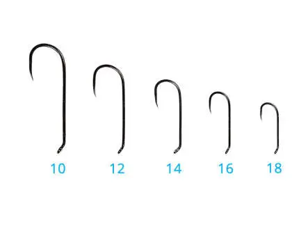 Hamecons hotfly LONG SHANK UNIVERSAL barbless - 25 pcs. - 12