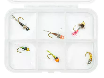 Sélection NYMPHES TUNGSTÈNE V1 - 6 mouches...