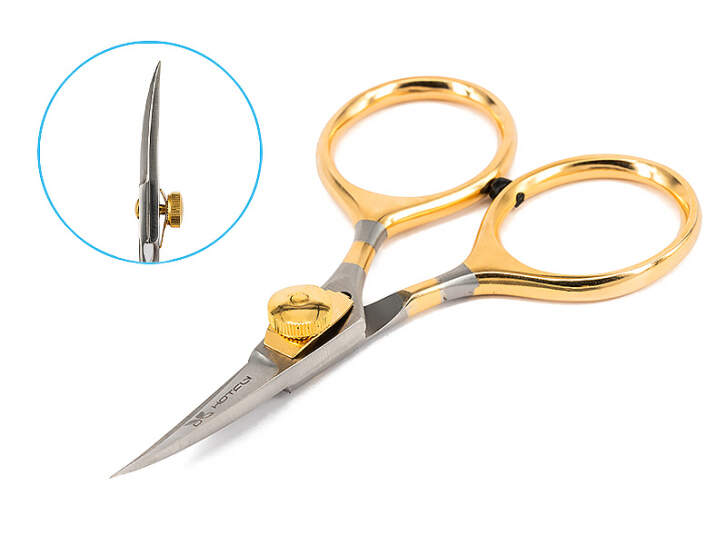 Ciseaux hotfly RAZOR GOLD CURVED - small 4.00