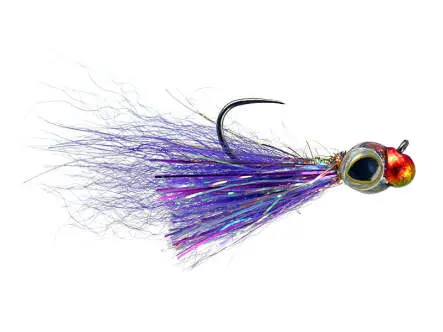 Twaid Shad Streamer Purple