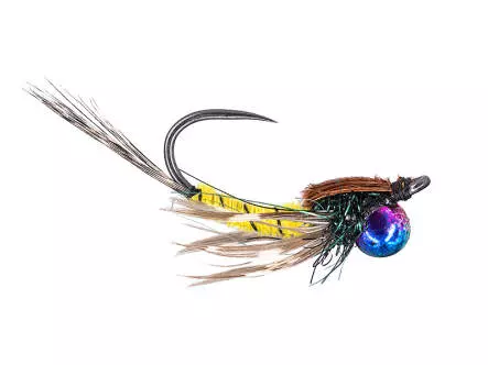 Classic Jig Off Mayfly Nymph TG BL Yellow