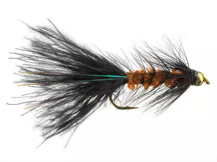 Pure Wooly Bugger Orange Black