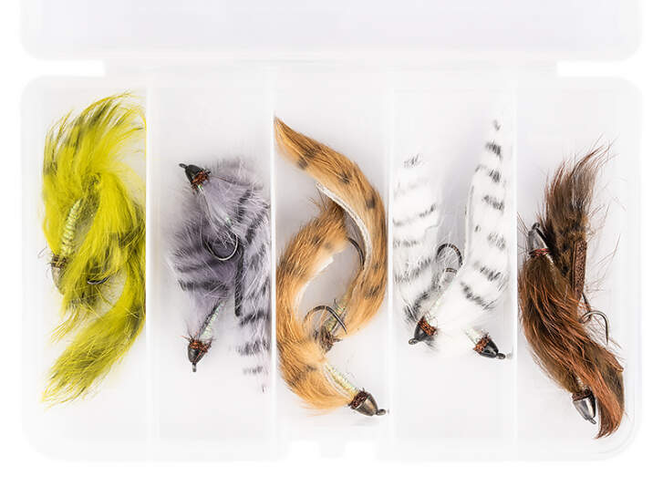 Sélection mouches hotfly CONEHEAD STREAMER - 10 mouches...