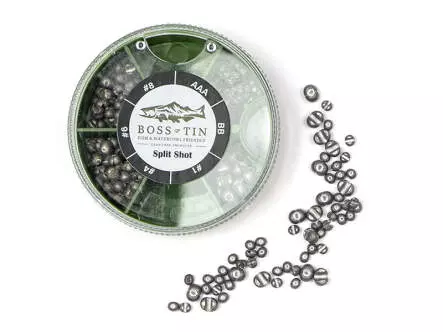 Poids SPLIT SHOT 6 way bosstin