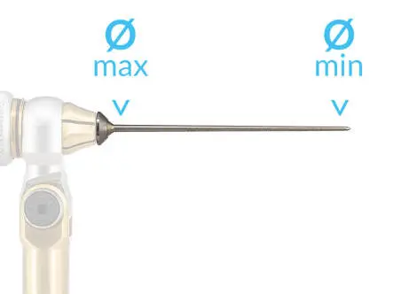 POINTE TUBE FLY pour étaux cottarelli