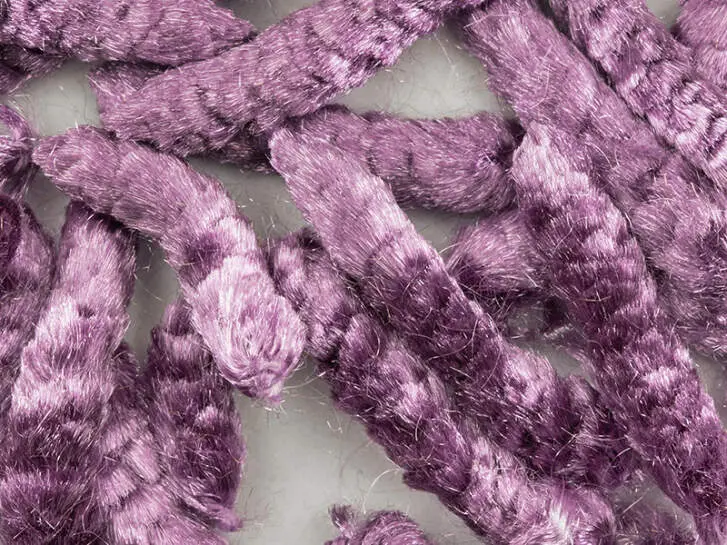 CORPS LARVES DE TEIGNES hotfly - 25 pc. - purple pearl