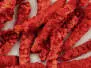 CORPS LARVES DE TEIGNES hotfly - 25 pc. - red pearl