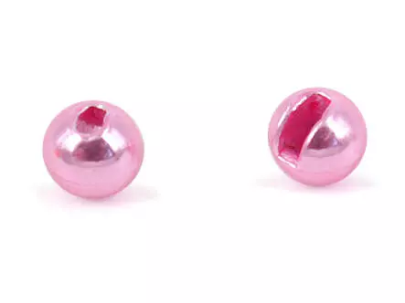 Billes tungstène fendues - METALLIC PINK - 100 pcs.