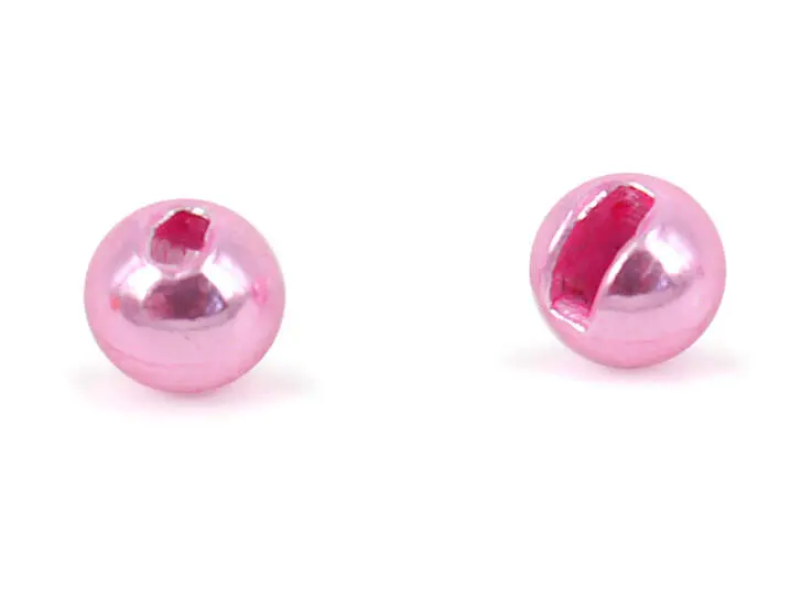 Billes tungstène fendues - METALLIC PINK - 100 pcs. - 4,6 mm