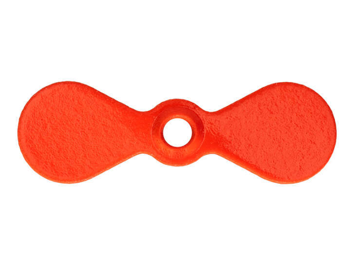 Helice spinfly TURBOPROP hotfly - FLUO ORANGE - 10 pcs.