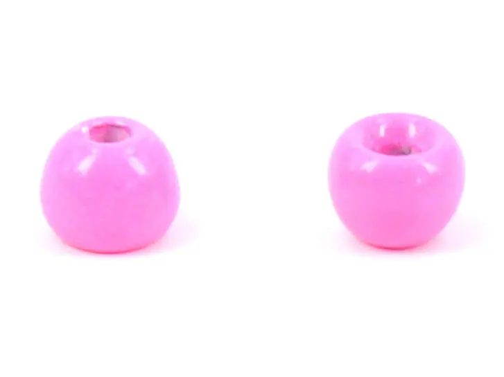 Billes laiton - FLUO PINK - 25 pcs. - 2,7 mm