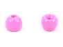 Billes laiton - FLUO PINK - 25 pcs. - 2,7 mm