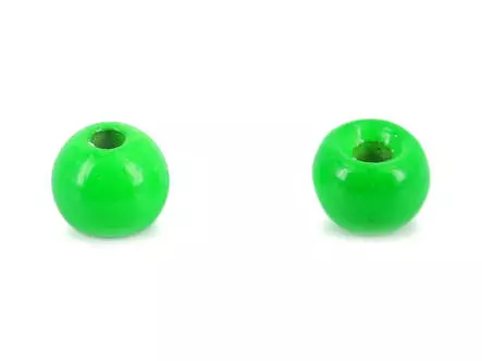 Billes laiton - FLUO VERT - 25 pcs.
