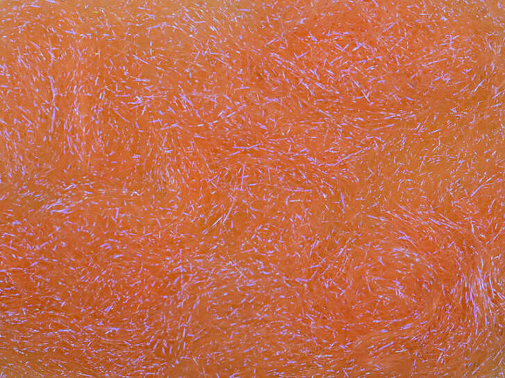 SOFT UV-ICE DUBBING made in italy hotfly - 1 g - orange