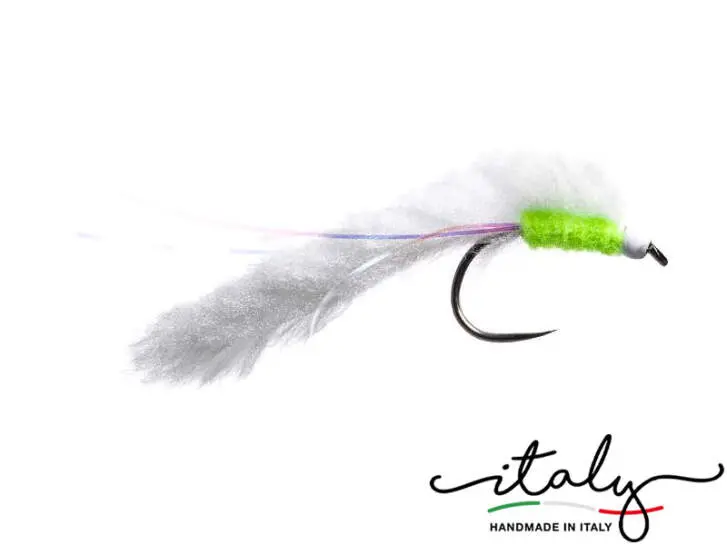 BH Eggstasty Streamer White Chartreuse BL 8